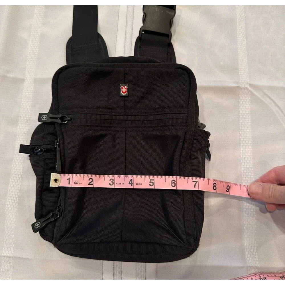 Swiss Crossbody Bag Adjustable Shoulder or convertible Fanny Pack